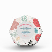 GIFT - Oma Gedichte von Großkindern - CUSTOM Fotoblock (Vorderseite)