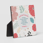 GIFT - Oma Gedichte von Großkindern - CUSTOM Fotoplatte (Vorderseite)