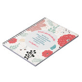 GIFT - Oma Gedichte von Großkindern - CUSTOM Notizblock (Linke Seite)