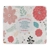 GIFT - Oma Gedichte von Großkindern - CUSTOM Schneidebrett (Vorderseite)