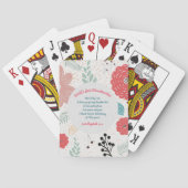 GIFT - Oma Gedichte von Großkindern - CUSTOM Spielkarten (Rückseite)