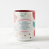 GIFT - Oma Gedichte von Großkindern - CUSTOM Tasse (Zentrum)