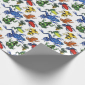 Gift-Pfeil-Frosch-Packpapier Geschenkpapier (Ecke)