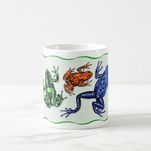 Gift-Pfeil-Frosch-Tasse Kaffeetasse (Mittel)