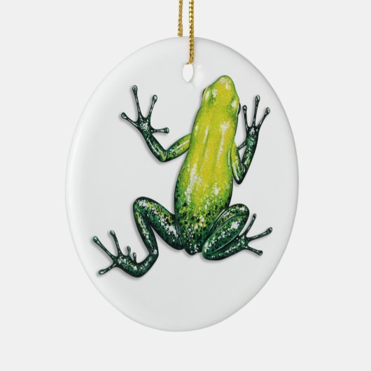 Gift-Pfeil-Frosch-Verzierung Keramik Ornament (Rechts)