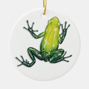 Gift-Pfeil-Frosch-Verzierung Keramik Ornament