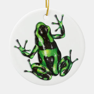 Gift-Pfeil-Frosch-Verzierung Keramikornament