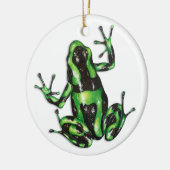 Gift-Pfeil-Frosch-Verzierung Keramikornament (Links)