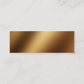 Gift Registry Burgundy Watercolor Floral Umschließ Mini Visitenkarte (Rückseite)