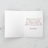 "Gift Shop & Library Windows" Get Well Card Karte (Innenseite)