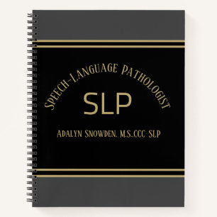 GIFT! SLP (Sprachpathologe) Spirale Notizblock