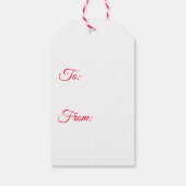 GIFT TAG EASTER DUCKKY VINTAG GESCHENKANHÄNGER (Rückseite)