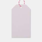 Gift-Tag für rosa Herzen Geschenkanhänger (Rückseite)
