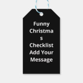 Gift Tag Geschenkanhänger (Rückseite)