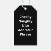 Gift Tag Geschenkanhänger (Rückseite)