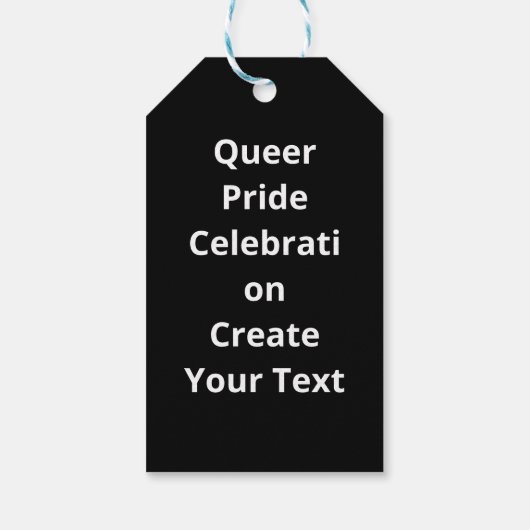 Gift Tag Geschenkanhänger (Rückseite)