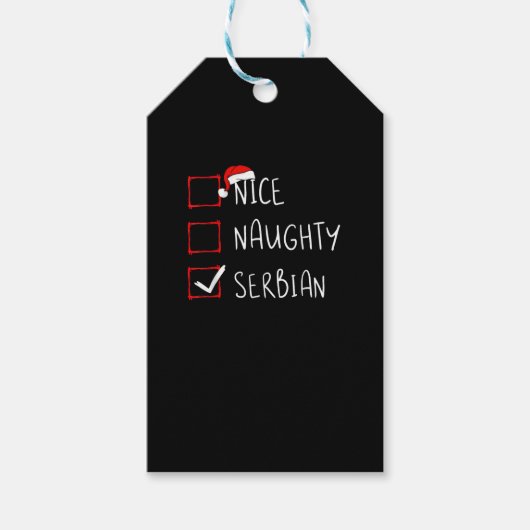 Gift Tag Geschenkanhänger (Vorderseite)