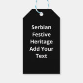 Gift Tag Geschenkanhänger (Rückseite)