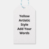 Gift Tag Geschenkanhänger (Rückseite)