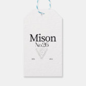 Gift tag geschenkanhänger (Rückseite)