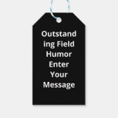 Gift Tag Geschenkanhänger (Rückseite)