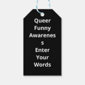 Gift Tag Geschenkanhänger (Rückseite)