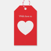 Gift Tag Geschenkanhänger (Rückseite)