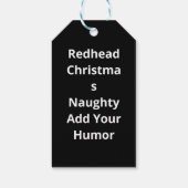 Gift Tag Geschenkanhänger (Rückseite)