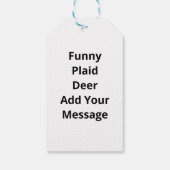 Gift Tag Geschenkanhänger (Rückseite)