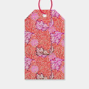 GIFT TAG : WILLIAM MORRIS : APPLE DESIGN GESCHENKANHÄNGER