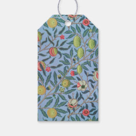 GIFT TAG : WILLIAM MORRIS : POMEGRANATES DESIGN GESCHENKANHÄNGER