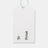 Gift Tags - Dino Happy Geschenkanhänger (Rückseite)