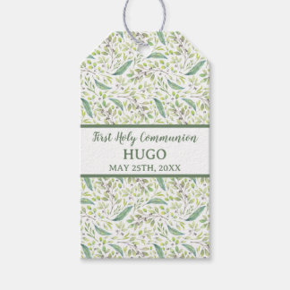 Gift Tags First Holy Communion HUGO Geschenkanhänger