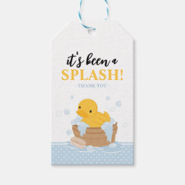 Gift-Tags für Gelbe Ente Bath-Gastgeschenk Geschenkanhänger