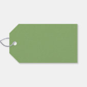 Gift-Tags für grüne Fahrräder Geschenkanhänger (Rückseite Horizontal)