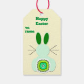 Gift-Tags für Grüne Ostern Geschenkanhänger (Rückseite)