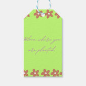 Gift-Tags Geschenkanhänger (Vorderseite)
