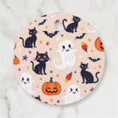 Gift Tags (Halloween-Muster) Geschenkanhänger (Rückseite)