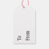 Gift Tags - Ingwerkatze Geschenkanhänger (Rückseite)