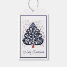 Gift Tags - Scandinavian Christmas Tree