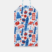 Gift Tags Symbole von London Geschenkanhänger (Rückseite)