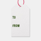 Gift Tags - Viele Kakteen Geschenkanhänger (Rückseite)