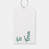 Gift Tags - Viking Kriegerprinzessin Geschenkanhänger (Rückseite)