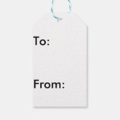 Gift Tags - Weihnachtskekse Geschenkanhänger (Rückseite)