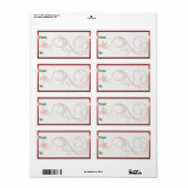 Gift Tags - Wirbel (Vorne)