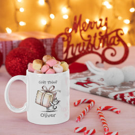 Gift Thief Funny Family Matching Christmas Kaffeetasse