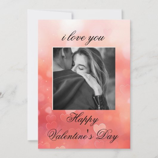 GIFT VALENTINES DAY CARDS EINLADUNG (Vorderseite)