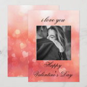 GIFT VALENTINES DAY CARDS EINLADUNG (Vorne/Hinten)