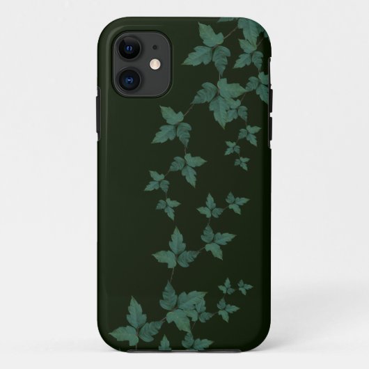 Gift Wein und Blätter - Botanisches Goth-Blätter Case-Mate iPhone Hülle (Rückseite)
