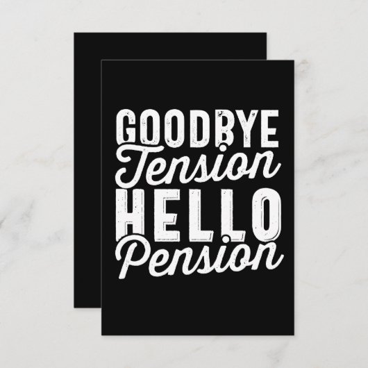 Gift-Wiederverbriefung Mitteilungskarte (Vorne/Hinten)